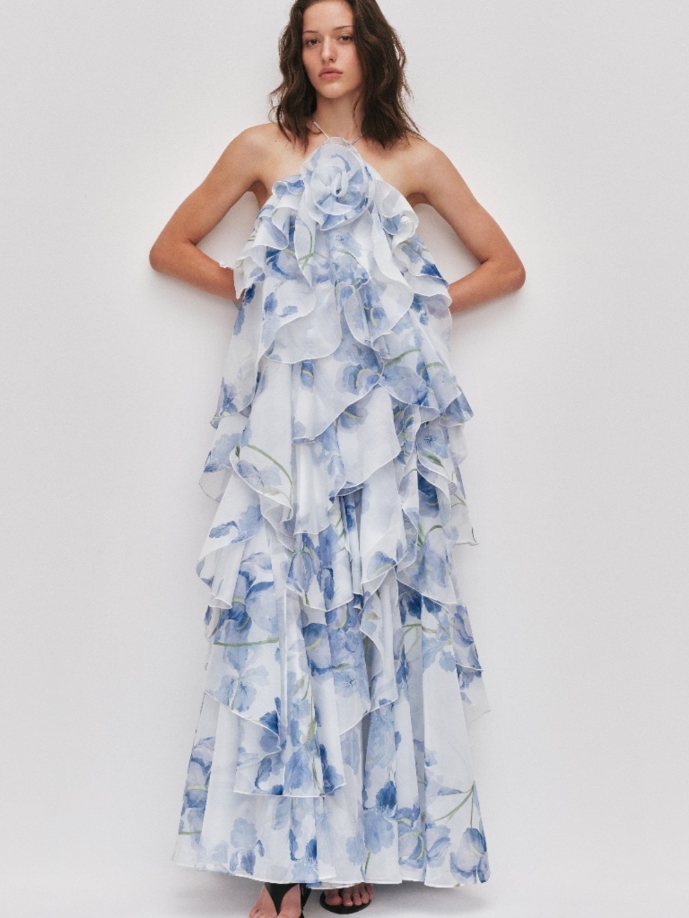 Aje Pandorea Layered Maxi Dress